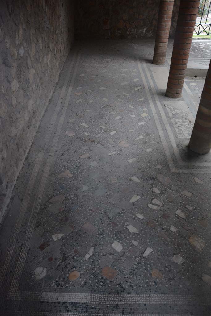 I.10.4 Pompeii. October 2017. Room 46, detail of atrium floor.
Foto Annette Haug, ERC Grant 681269 DÉCOR.
