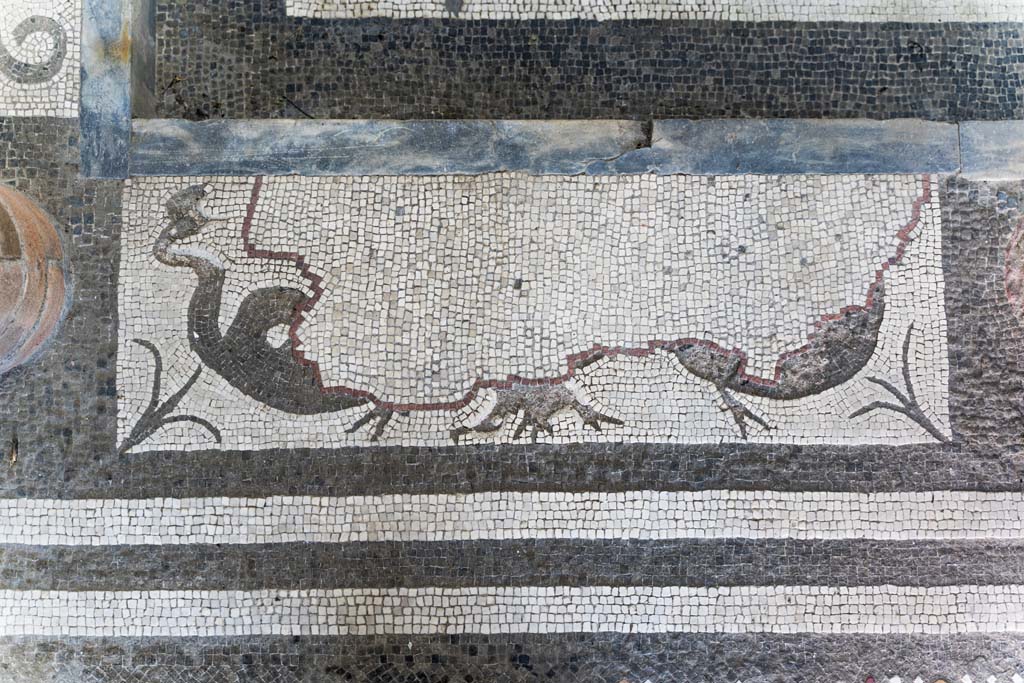 I.10.4 Pompeii. April 2022. Room 46, mosaic in baths’ atrium. Photo courtesy of Johannes Eber.