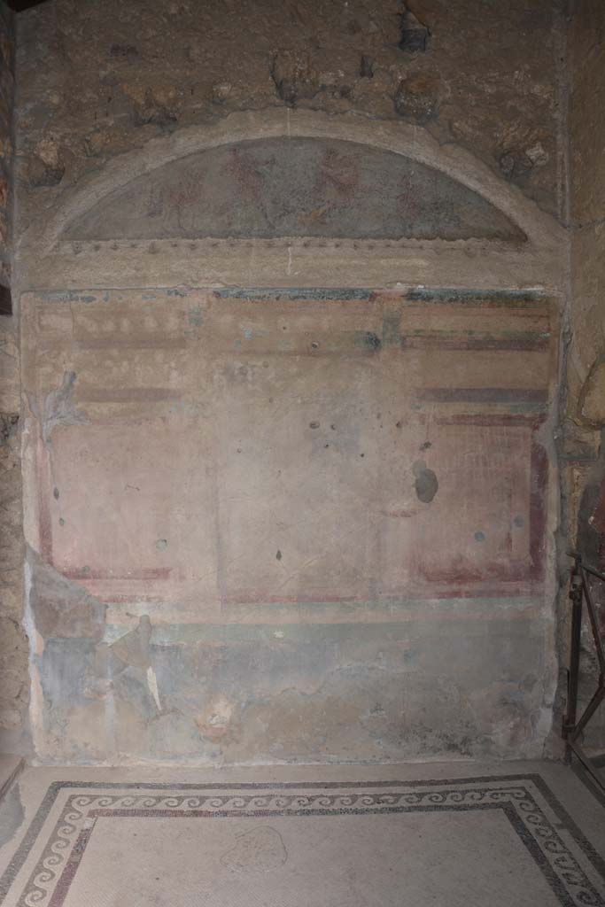 I.10.4 Pompeii. September 2019. Room 47, painted east wall.
Foto Annette Haug, ERC Grant 681269 DÉCOR.
