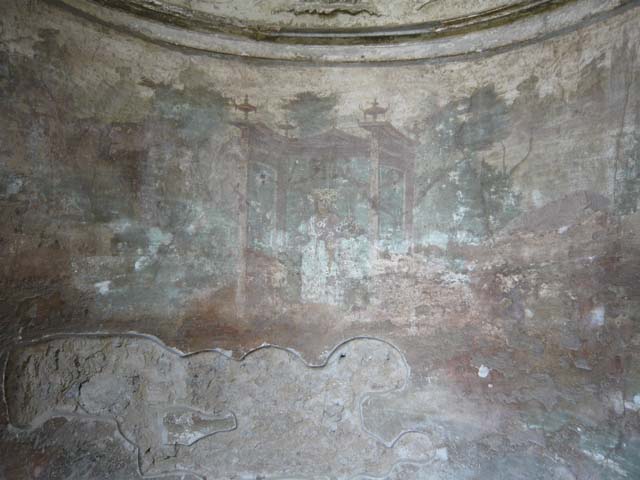 I.10.4 Pompeii. September 2018. Alcove 24, detail of stucco.
Foto Annette Haug, ERC Grant 681269 DCOR.

