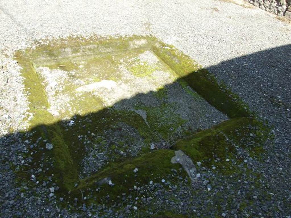 I.10.8 Pompeii.  March 2009.  Room 1.  Impluvium in atrium.