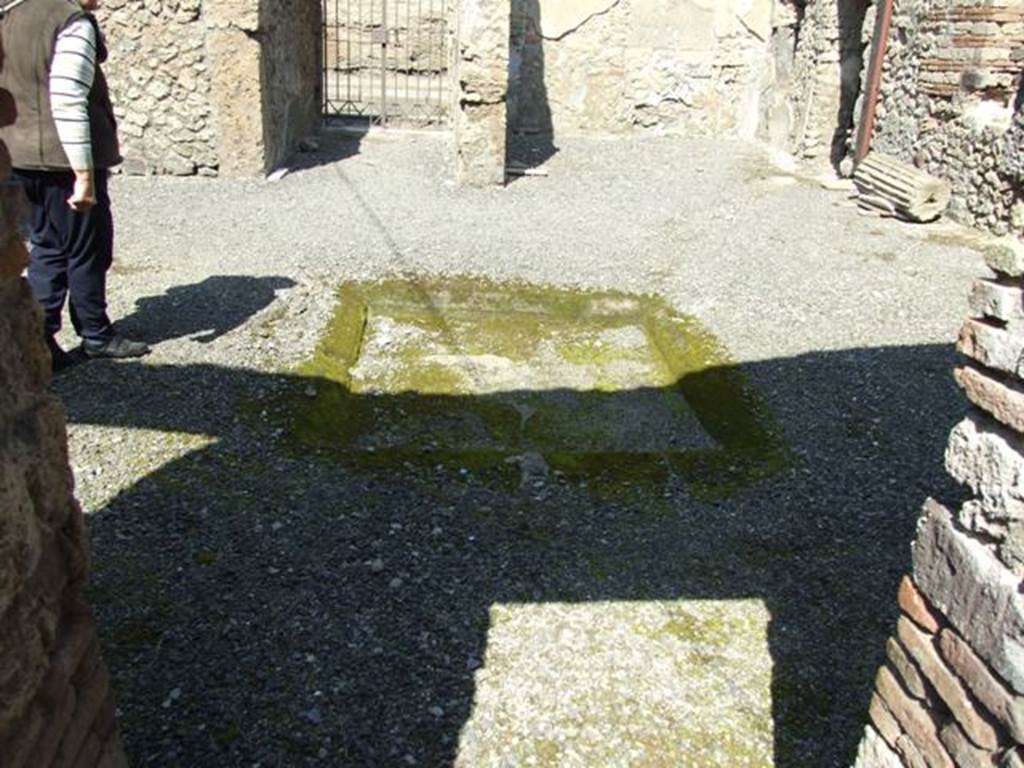 I.10.8 Pompeii. March 2009. Room 1, looking north across atrium.  