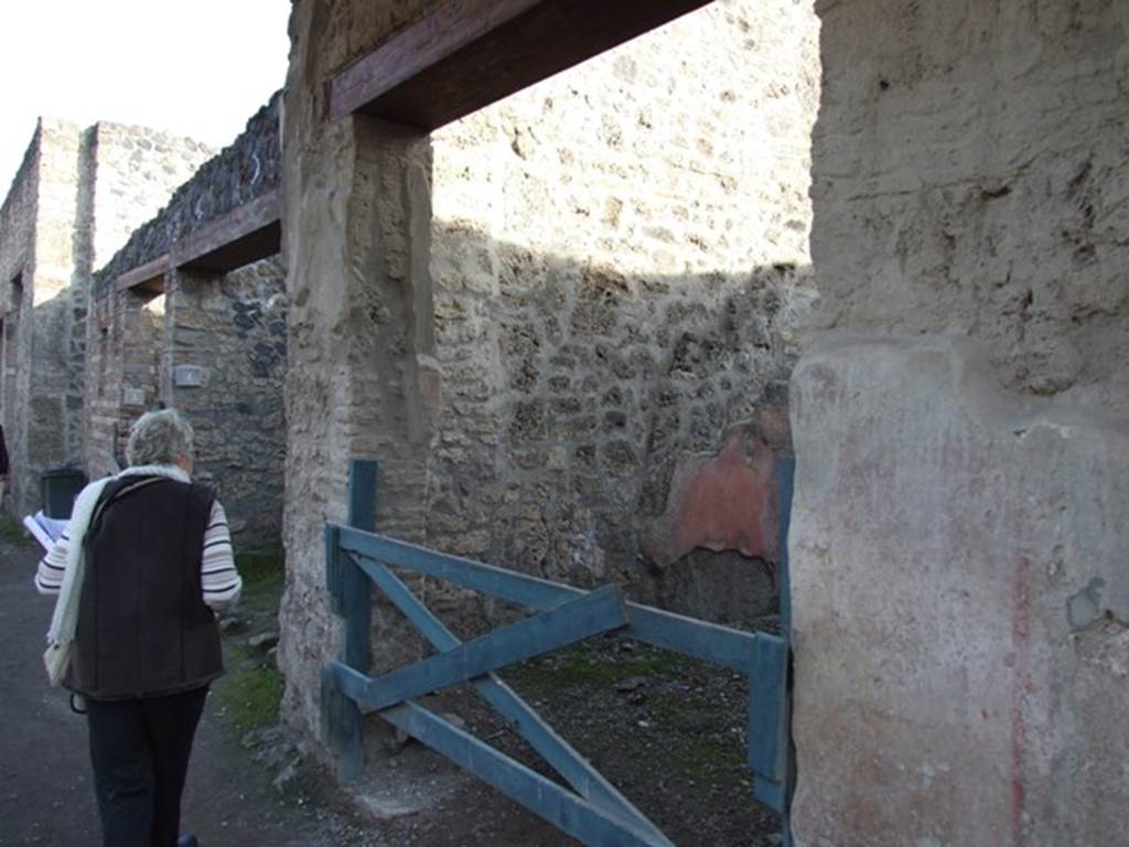 I.11.3 Pompeii. December   2007. Entrance on Via dellAbbondanza, looking east.