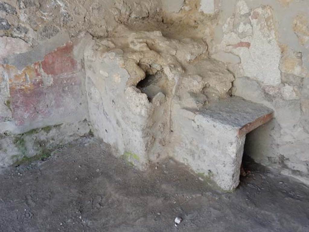 I.11.7 Pompeii. May 2015. South-east corner of the shop.
Photo courtesy of Buzz Ferebee.
