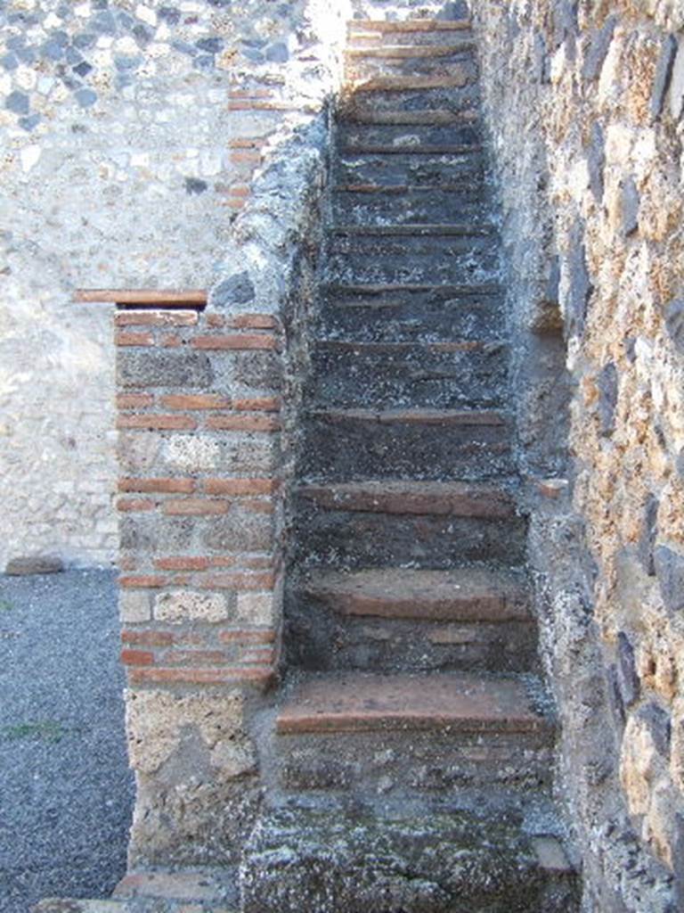 I.11.14 Casa del Cherem.  Staircase.