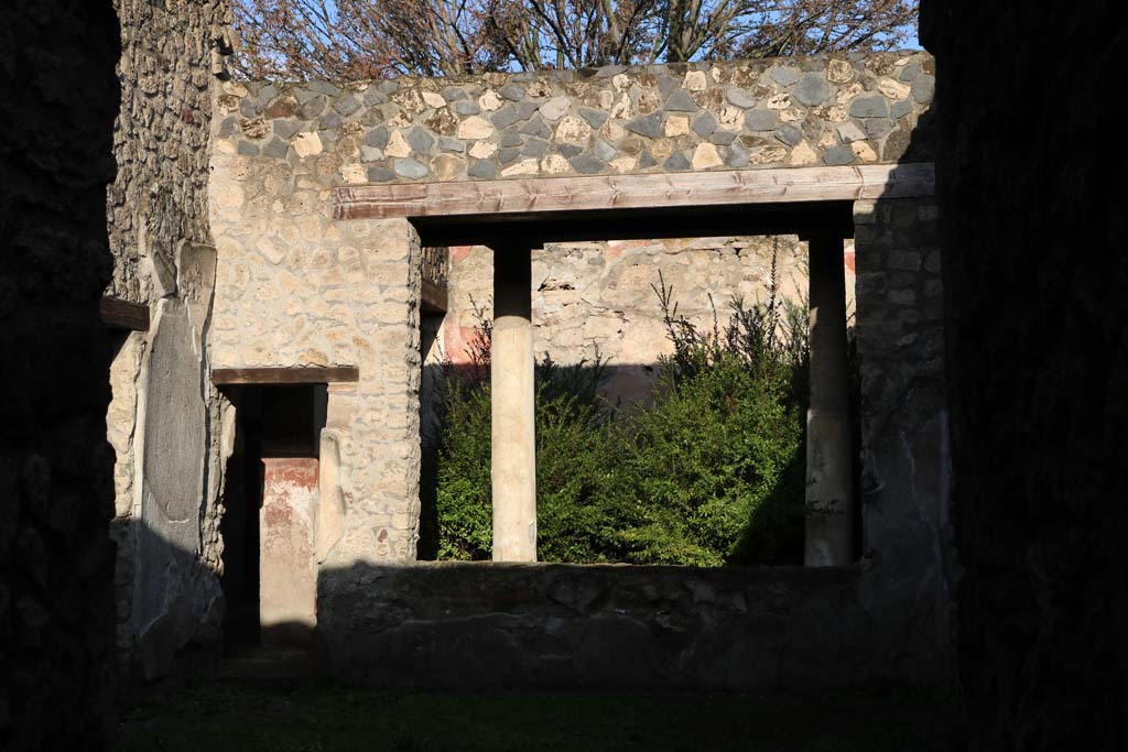 I.12.11 Pompeii. December 2018. Looking north across atrium, from entrance doorway. Photo courtesy of Aude Durand.