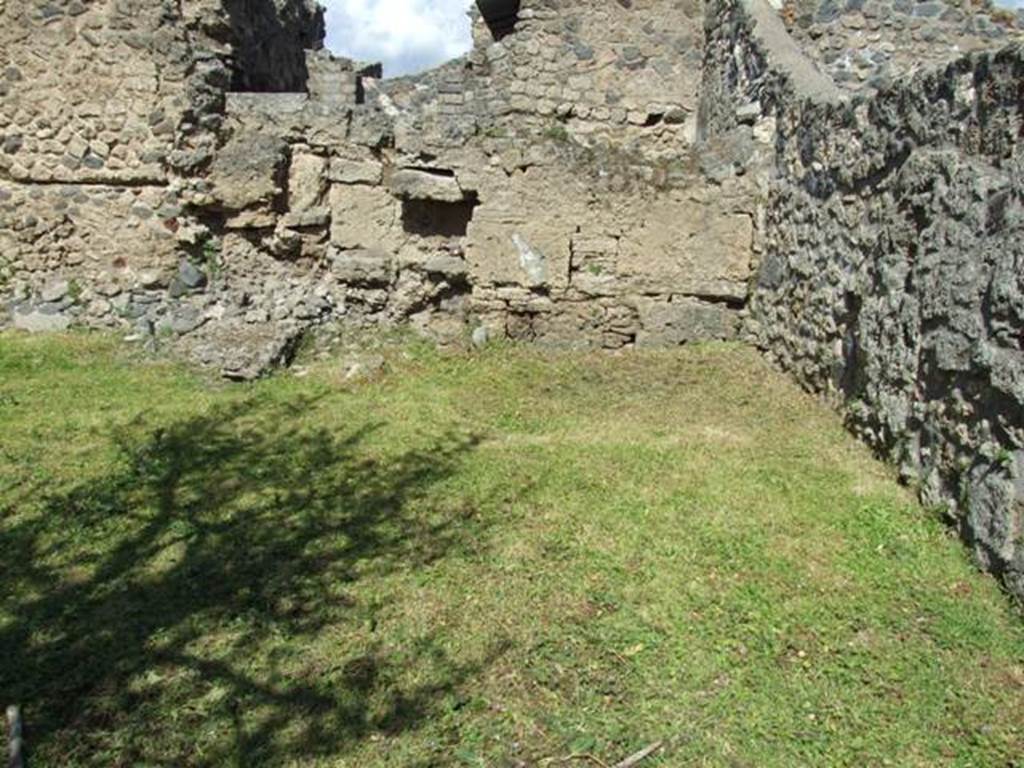 I.12.15 Pompeii. March 2009. Room 8, north-east corner of garden area.   