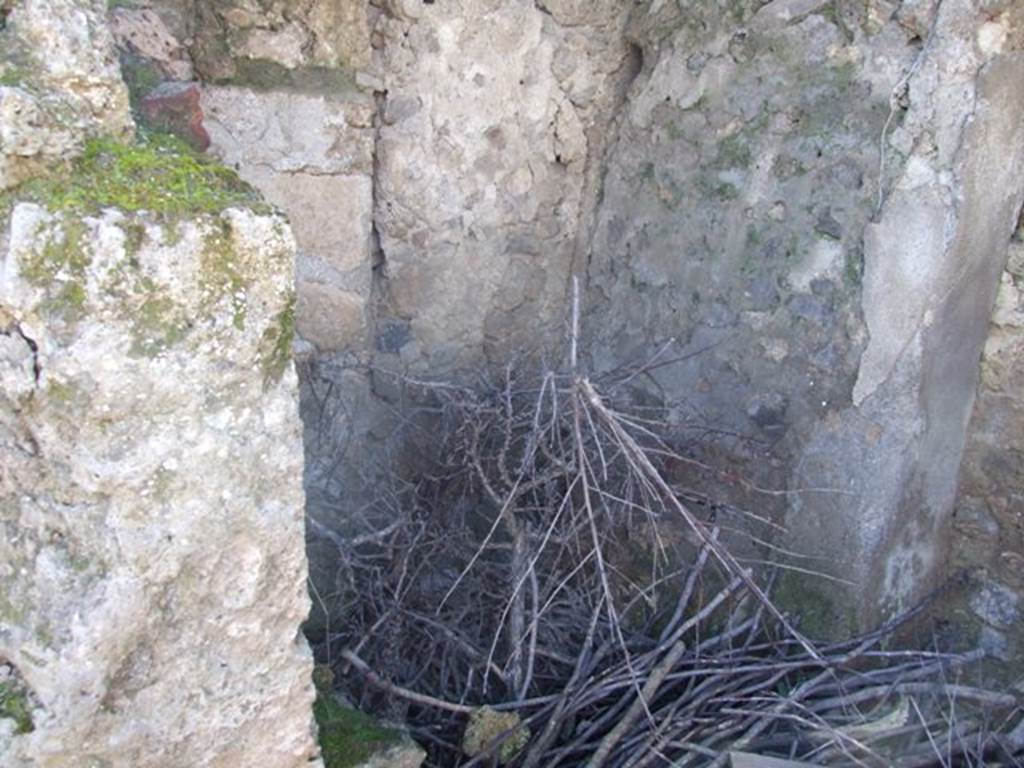 I.12.15 Pompeii. March 2009. Room 9, latrine.