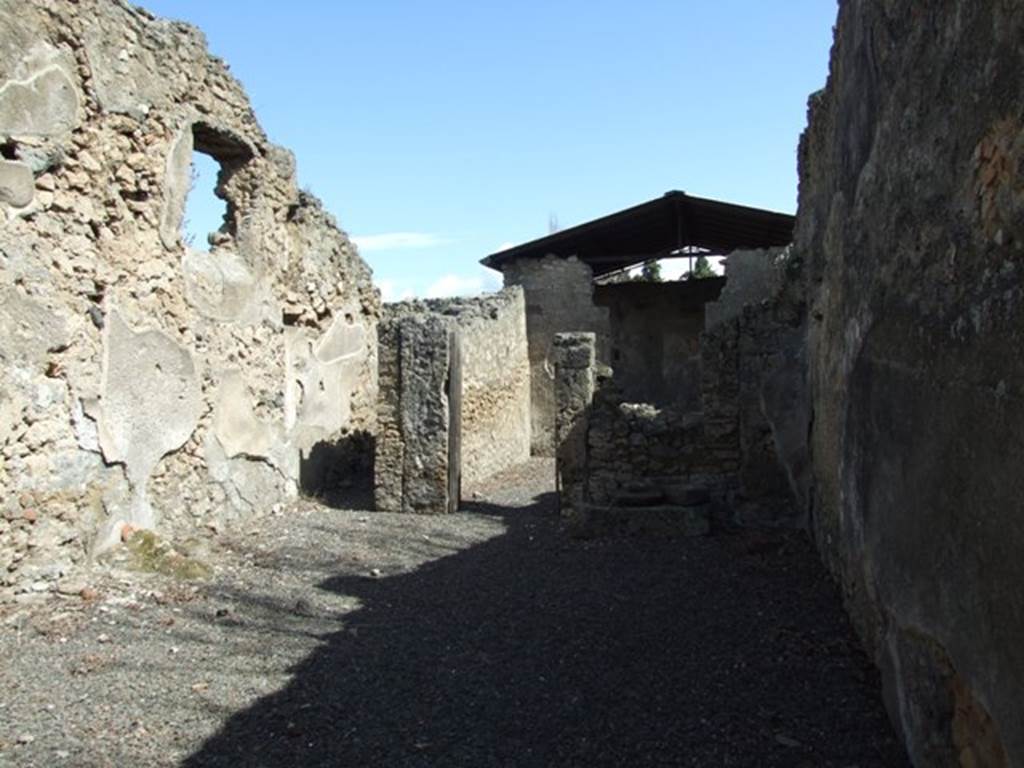 I.12.15 Pompeii. March 2009. Room 1, looking east across atrium.  