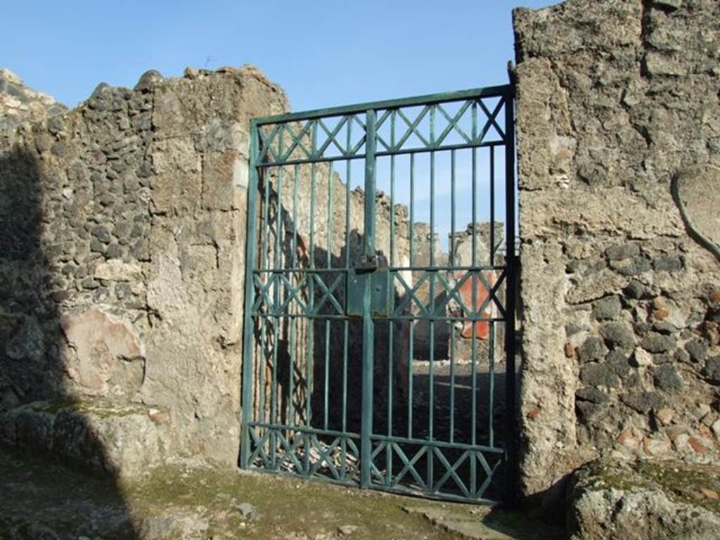 I.12.16 Pompeii.  December 2007.  Entrance.