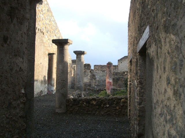 I.13.1 Pompeii.  December 2007.  Entrance corridor.