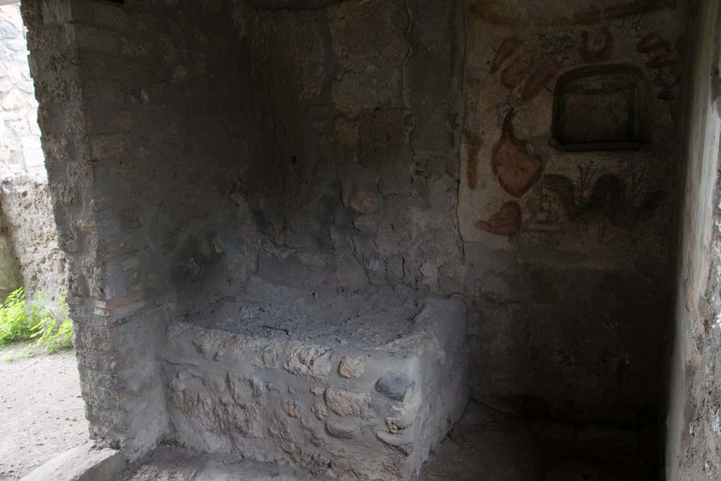 I.13.2 Pompeii. October 2019. Looking east towards doorway to kitchen.
Foto Annette Haug, ERC Grant 681269 DÉCOR.
