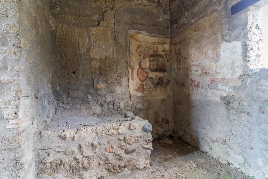 I.13.2 Pompeii. July 2018. Looking towards north wall of kitchen. Photo courtesy of Johannes Eber.