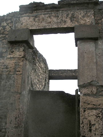 I.13.12 Pompeii. 1959. Entrance doorway on Via di Castricio, looking east. Photo by Stanley A. Jashemski.
Source: The Wilhelmina and Stanley A. Jashemski archive in the University of Maryland Library, Special Collections (See collection page) and made available under the Creative Commons Attribution-Non Commercial License v.4. See Licence and use details.
J59f0513
