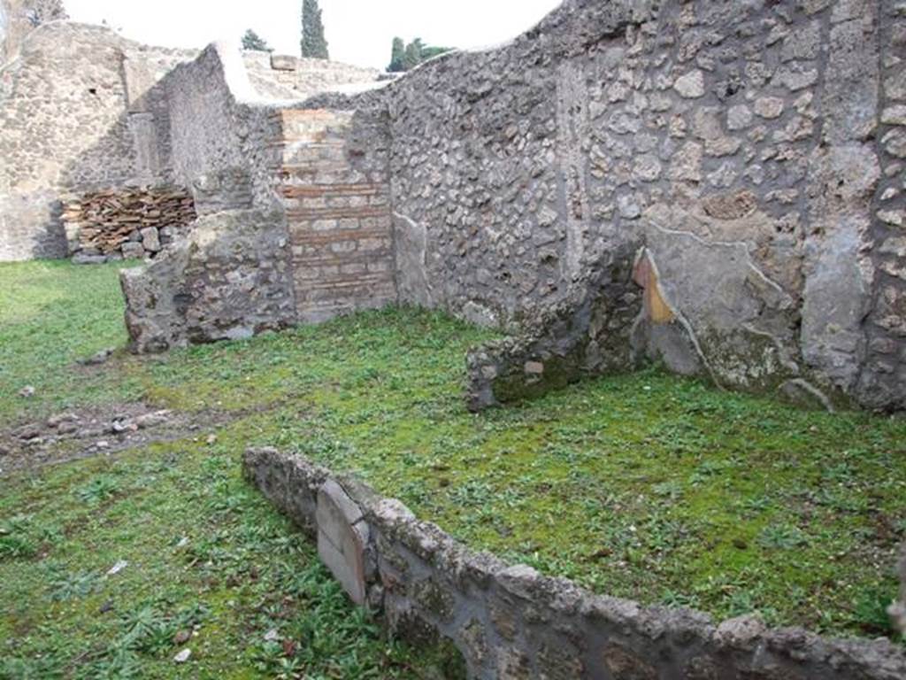 I.13.16 Pompeii.  December 2007.  Rooms on south side from entrance 