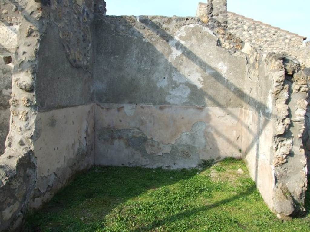 I.14.4 Pompeii. December 2007. Room 3, room at east end of north wall.