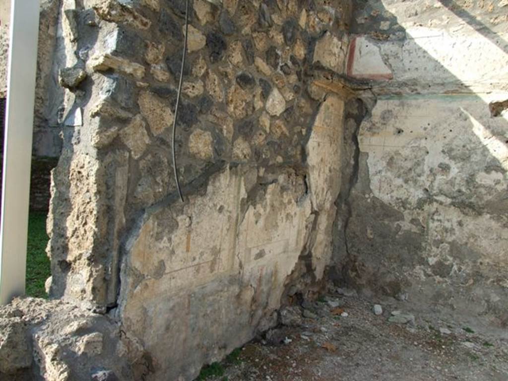 I.14.4 Pompeii. December 2007. Room 4, west wall.