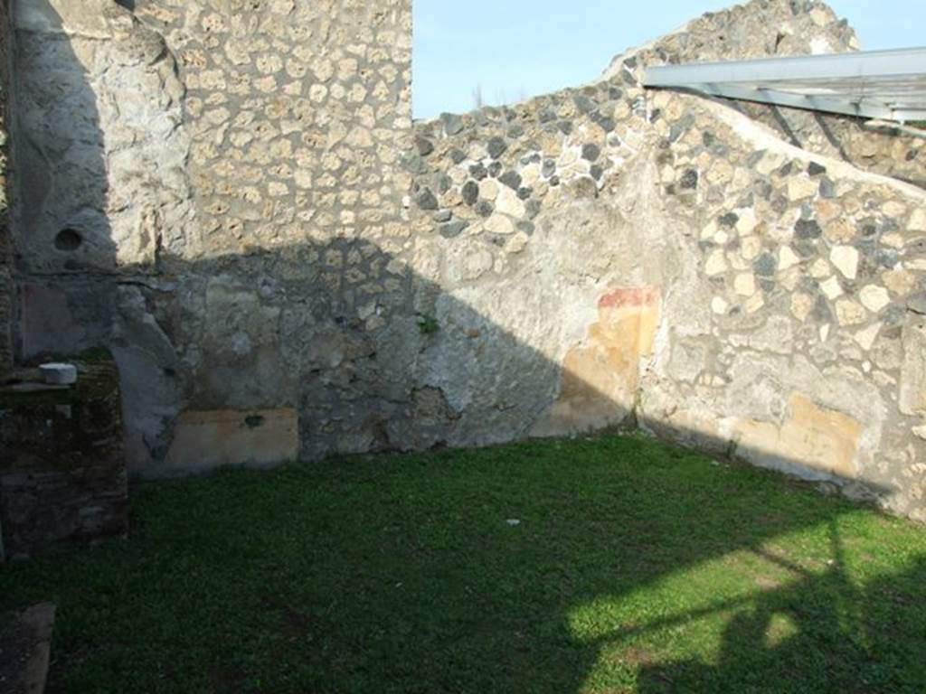 I.14.4 Pompeii. December 2007. Room 5, room at west end of north wall. Looking north