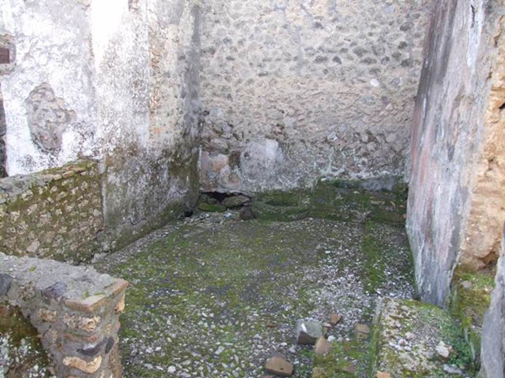 I.14.4 Pompeii. December 2007. Room 6, room at west end of south wall. Looking south. 