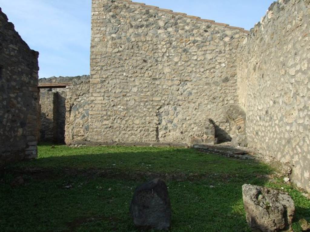 I.14.5 Pompeii. December 2007.  Room in south-east corner, taken from I.14.4.
