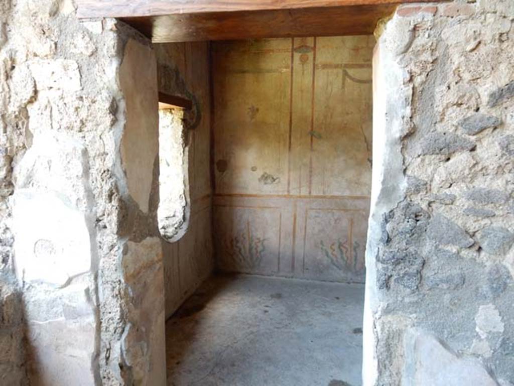 I.14.12, Pompeii. May 2018. Room 2, looking north through doorway. Photo courtesy of Buzz Ferebee