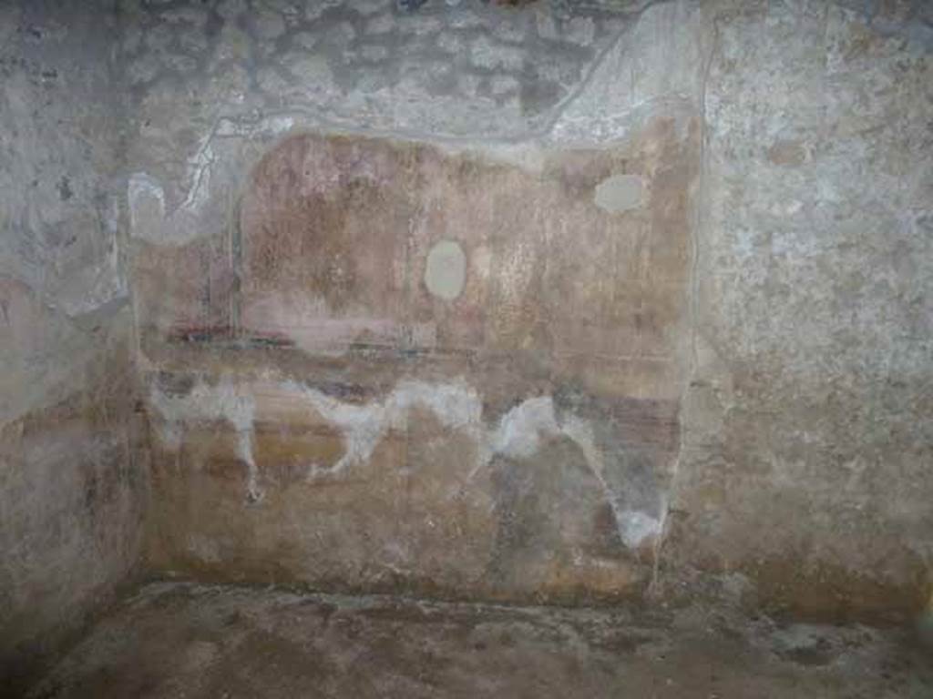 I.15.3 Pompeii. May 2010. Triclinium 12, south wall, in south-east corner.