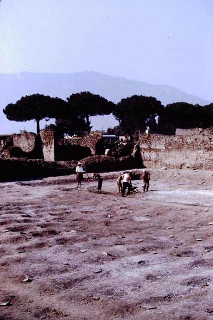 I.15.3 Pompeii. 1972. Looking south-west across site of root cavities. Photo by Stanley A. Jashemski. 
Source: The Wilhelmina and Stanley A. Jashemski archive in the University of Maryland Library, Special Collections (See collection page) and made available under the Creative Commons Attribution-Non Commercial License v.4. See Licence and use details. J72f0631
