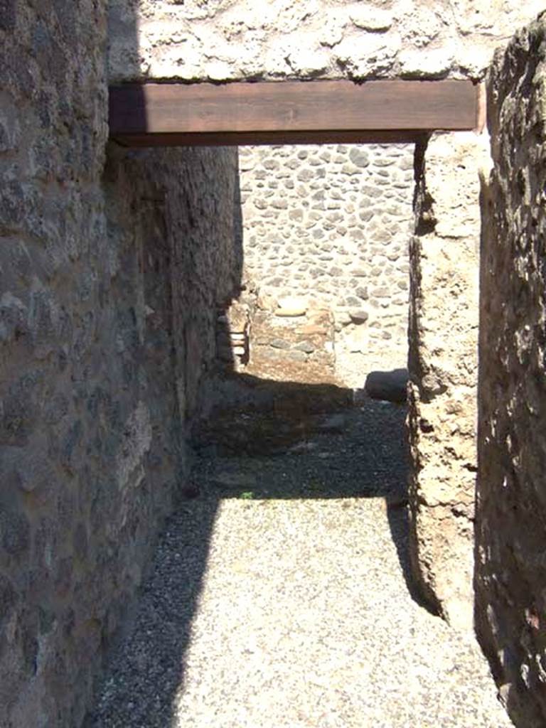 I.16.2 Pompeii. September 2005. Corridor leading to kitchen.