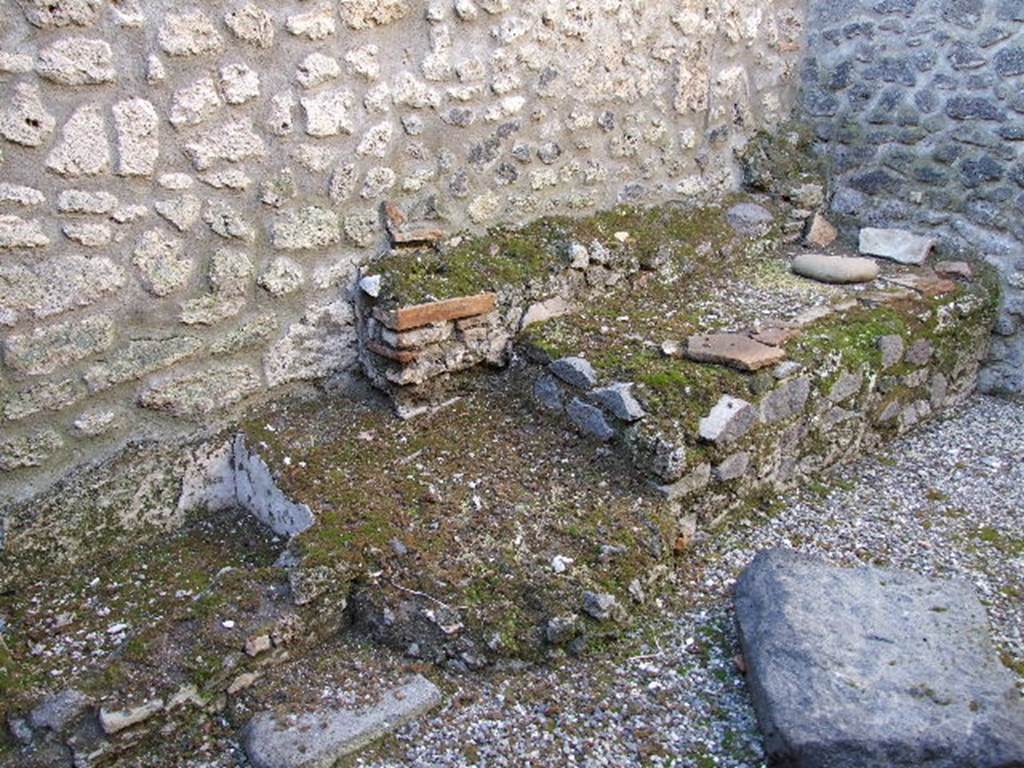 I.16.2 Pompeii. December 2006.  West wall of Kitchen.