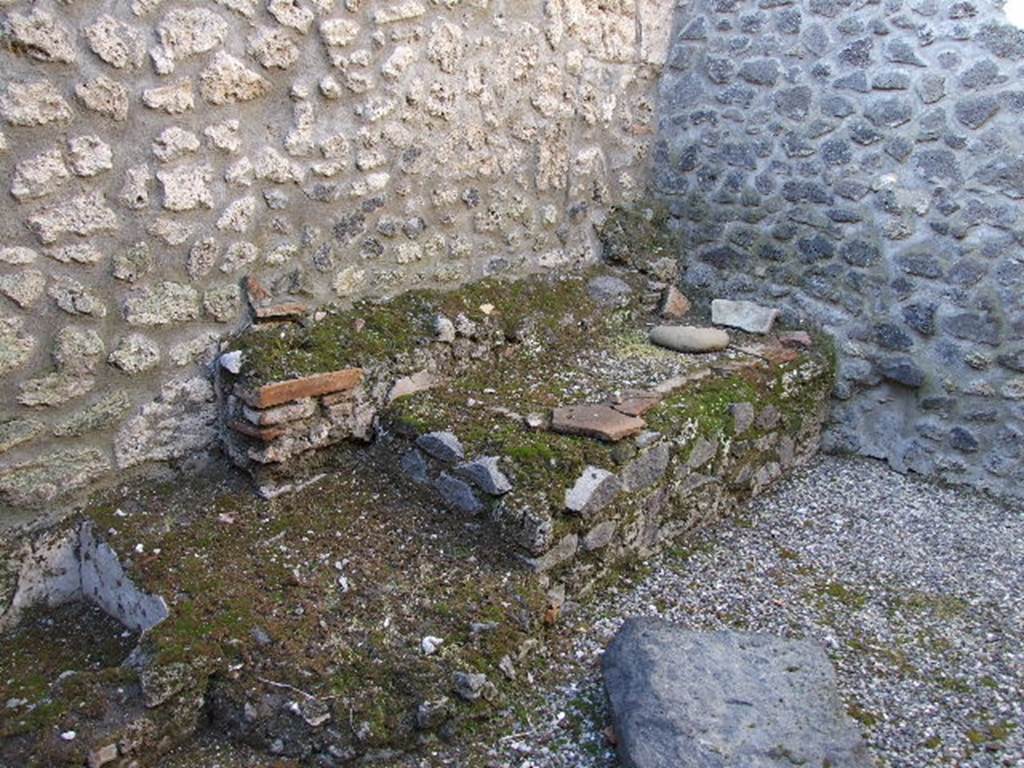 I.16.2 Pompeii.  December 2006. North west corner of kitchen.