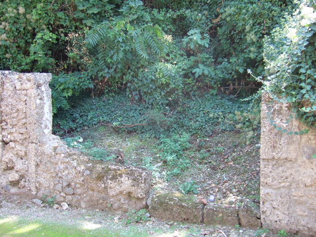 I.18.1 Pompeii. September 2005. Site of entrance doorway.