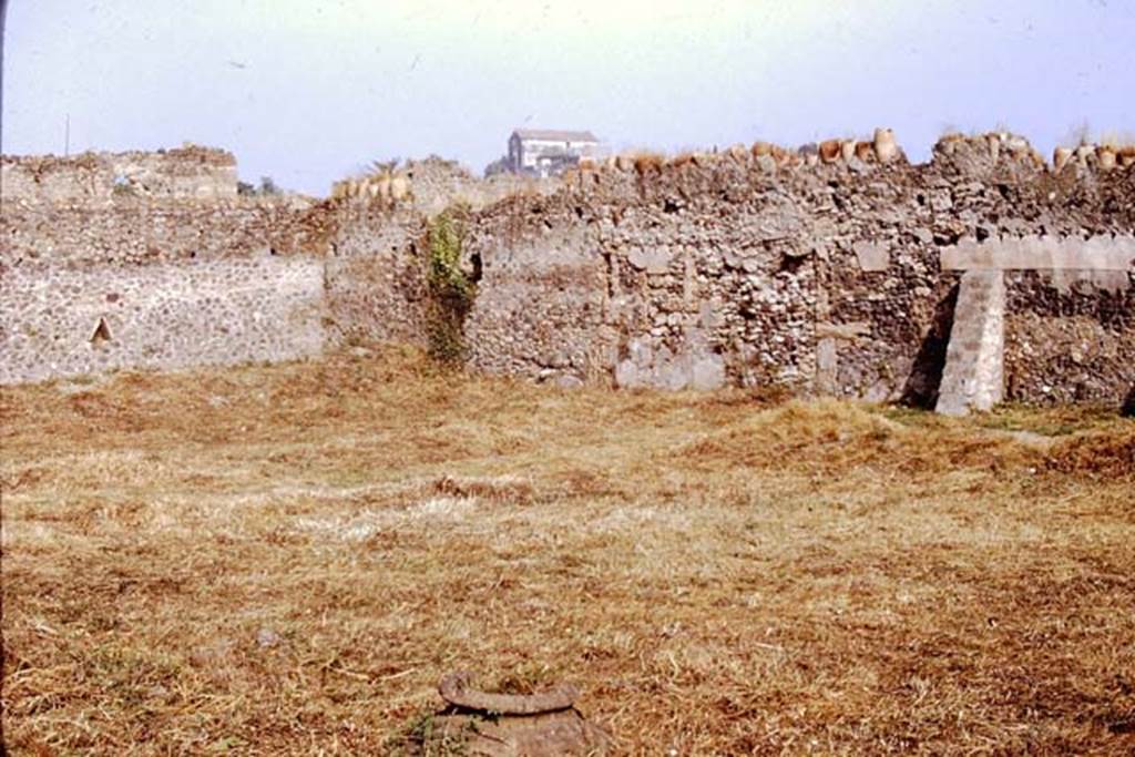 I.20.5 Pompeii. 1972. Looking towards north-west corner of site. Photo by Stanley A. Jashemski. 
Source: The Wilhelmina and Stanley A. Jashemski archive in the University of Maryland Library, Special Collections (See collection page) and made available under the Creative Commons Attribution-Non Commercial License v.4. See Licence and use details. J72f0056
