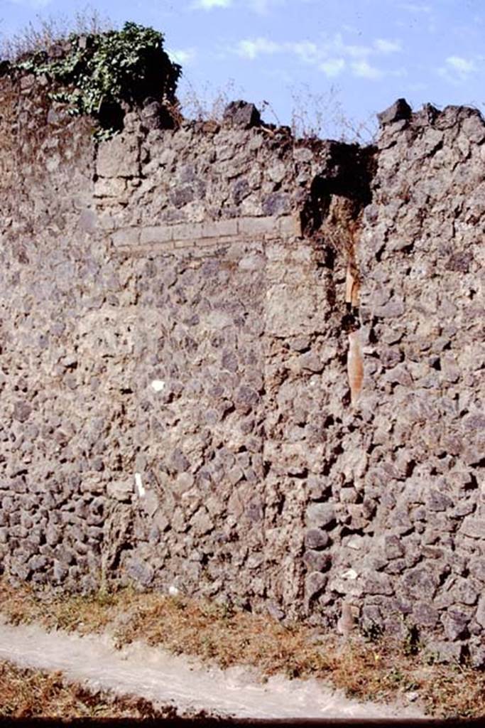 I.20.5 Pompeii. 1972. Blocked doorway on west side of Via di Nocera. Photo by Stanley A. Jashemski. 
Source: The Wilhelmina and Stanley A. Jashemski archive in the University of Maryland Library, Special Collections (See collection page) and made available under the Creative Commons Attribution-Non Commercial License v.4. See Licence and use details. J72f0176
