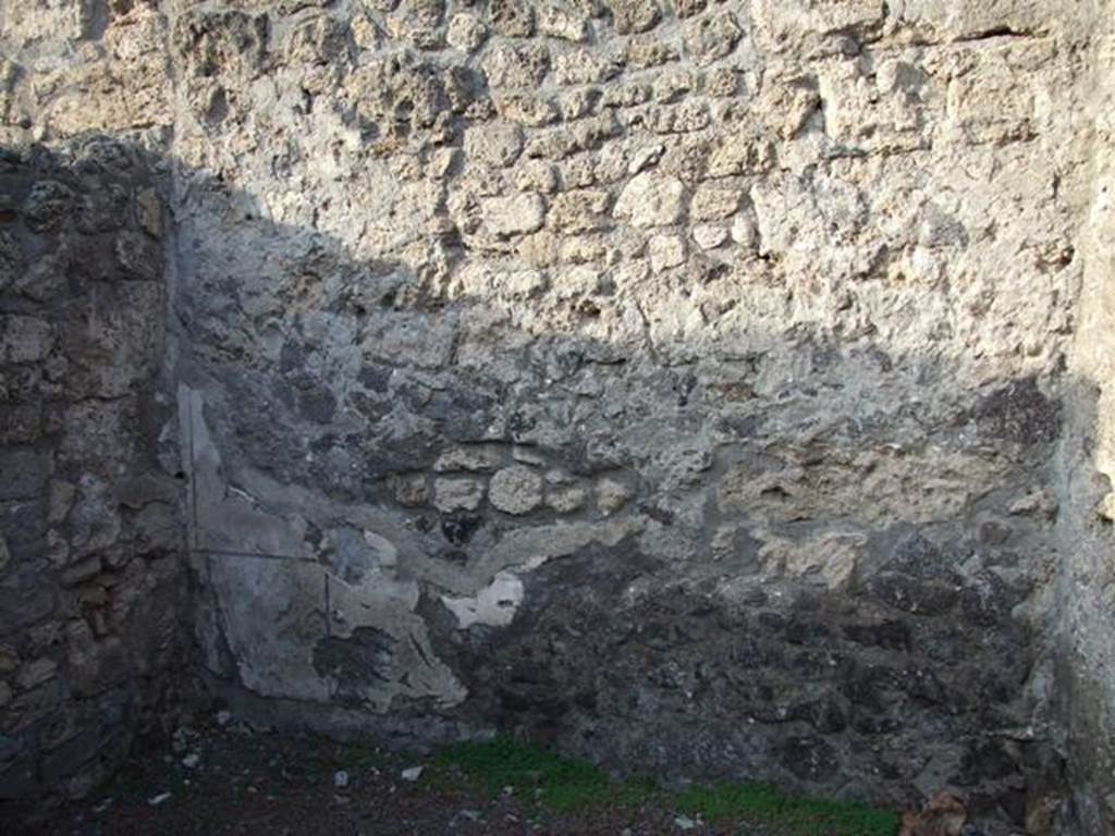 II.1.3.  North wall of cubiculum on north west side of atrium.