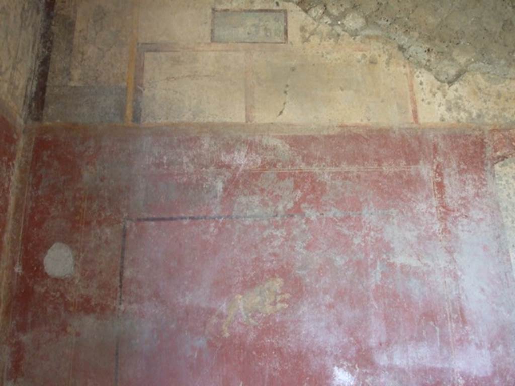 II.1.5 Pompeii.  Large Taberna.  West wall of rear room.