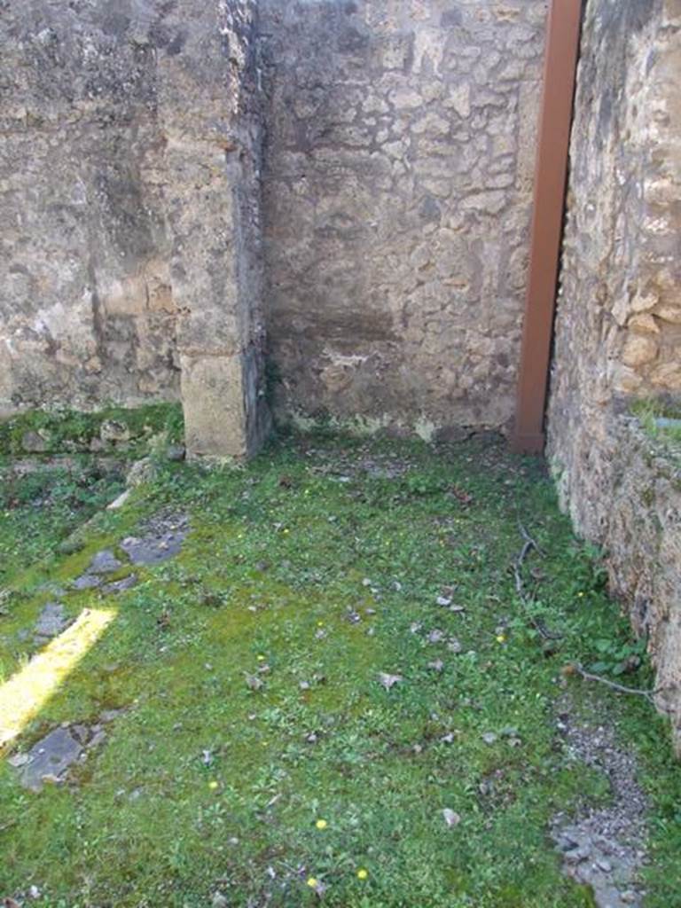 II.1.11 Pompeii.  March 2009.  2nd room on the south side of the walkway.  South west corner.