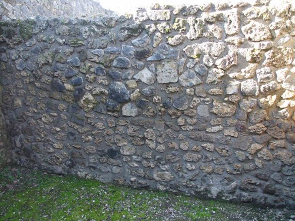 II.2.2 Pompeii. March 2009. Room “a”, north wall of cubiculum.