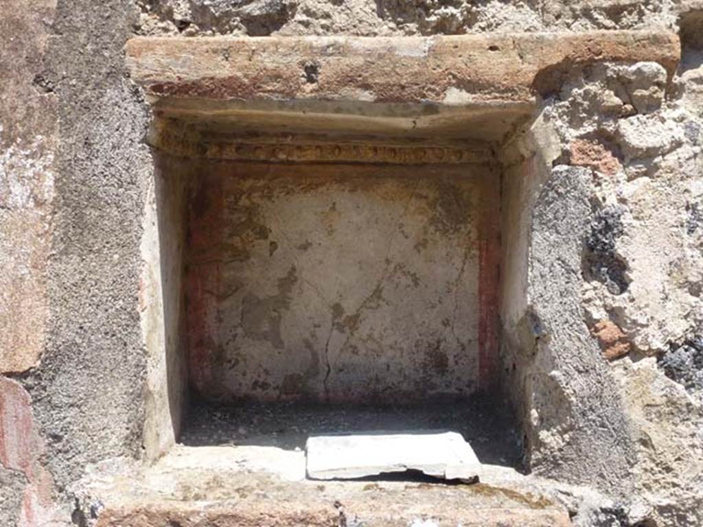 II.2.3 Pompeii. June 2012. Niche in east wall. Photo courtesy of Michael Binns.