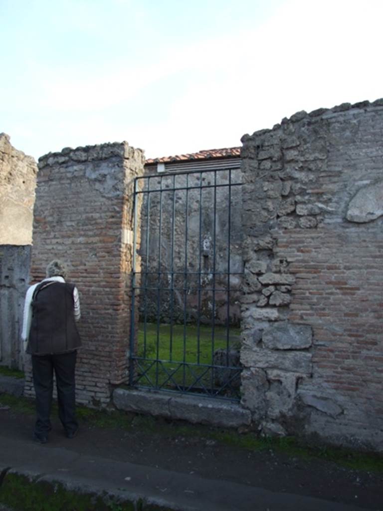 II.3.1 Pompeii. December 2007. Steps to upper floor. Entrance.