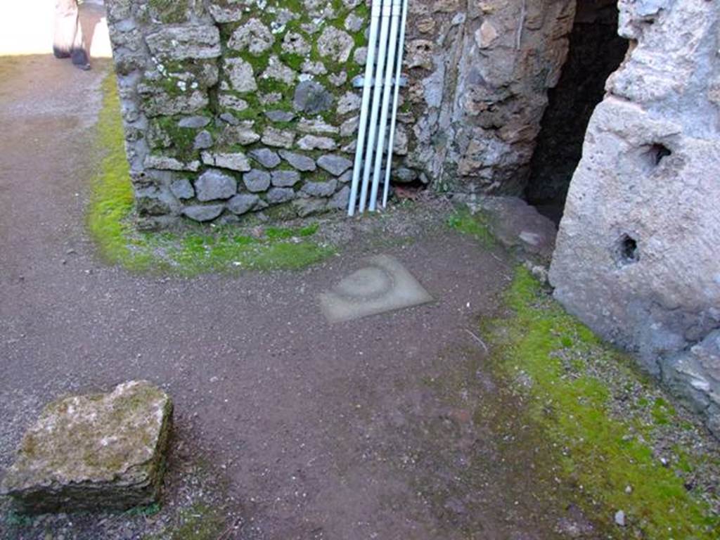 II.3.2 Pompeii. March 2009.  Cistern in south east corner of yard.