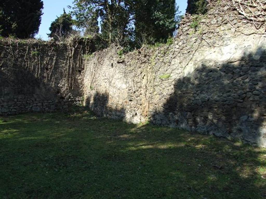 II.3.7 Pompeii.  March 2009.  Garden area, north west corner.