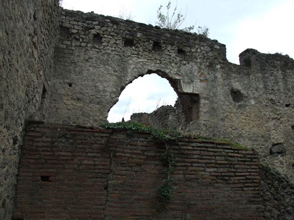 II.4.4 Pompeii.  December 2006.   Praefurnium or furnace.