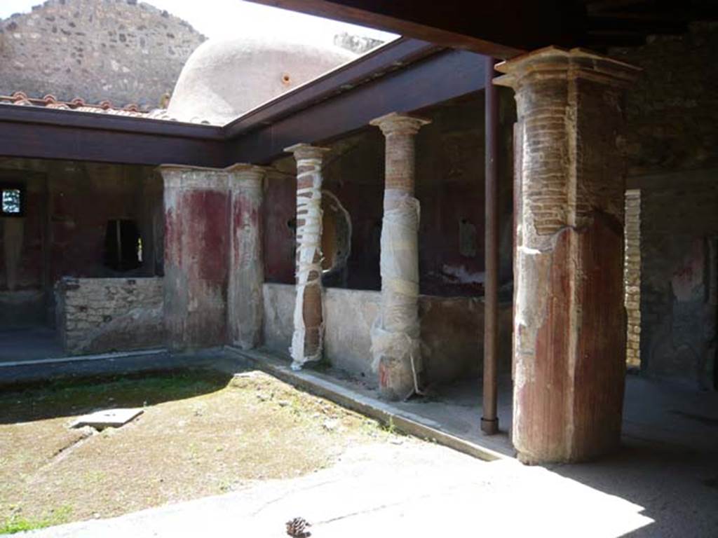 II.4.6 Pompeii. May 2012. Looking south-west across portico. Photo courtesy of Buzz Ferebee.