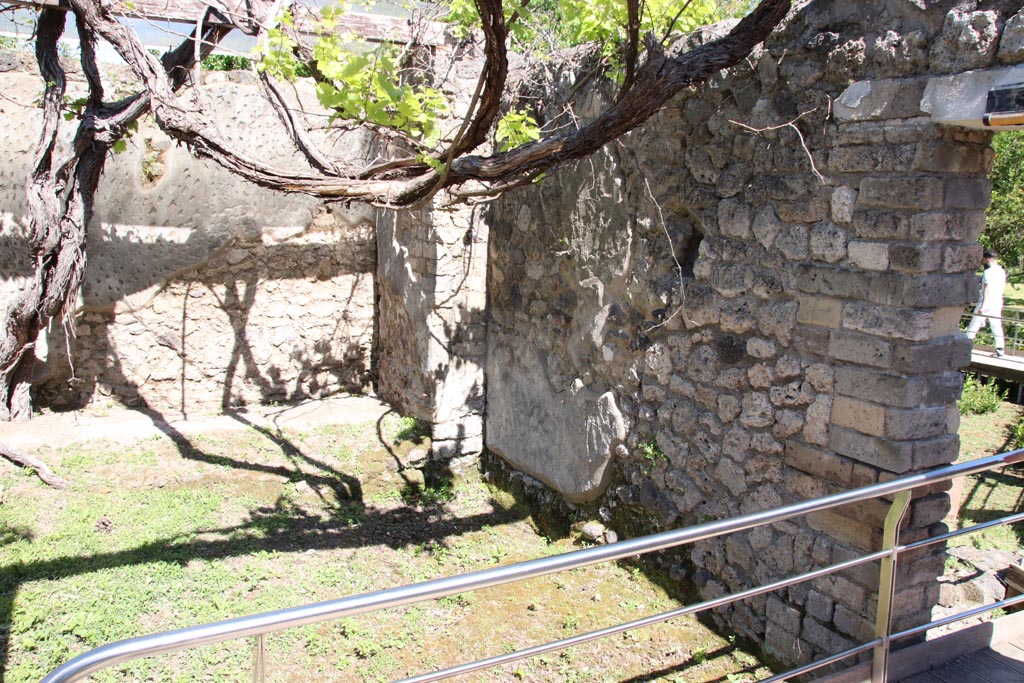 II.4.6 Pompeii. May 2024. South-east corner of garden. Photo courtesy of Klaus Heese.