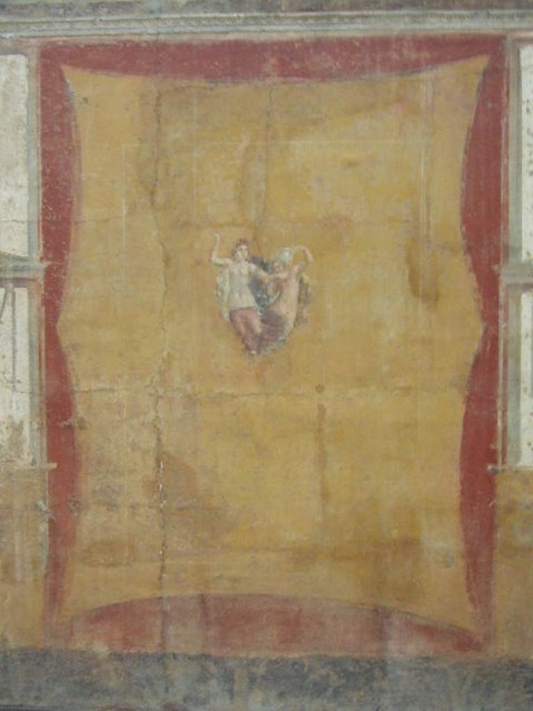 II.4.10 Pompeii. Detail of Wall from Tablinum of Praedia di Guilia Felice (Julia Felix).  Now in Naples Archaeological Museum.


