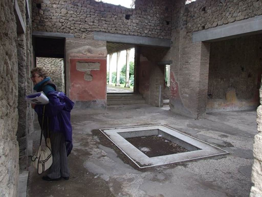 II.4.10 Pompeii. December 2006. Looking north-east across atrium, from south-west corner.