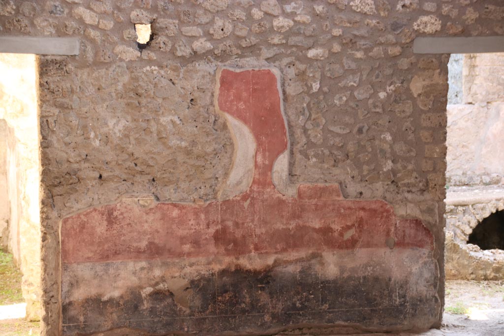 II.4.10 Pompeii. October 2023. Looking towards south wall of atrium. Photo courtesy of Klaus Heese.