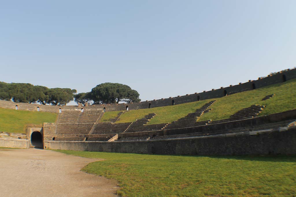 II.6 Pompeii. March 2014. Looking north-east across arena.
Foto Annette Haug, ERC Grant 681269 DÉCOR.
