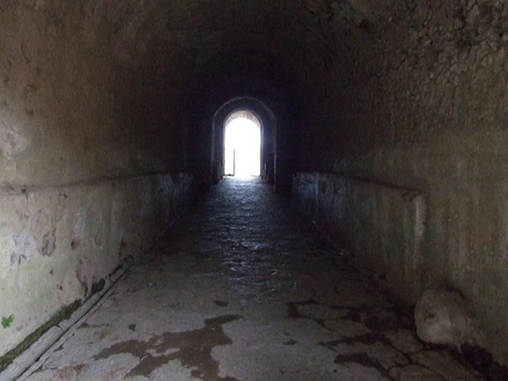 II.6 Pompeii. December 2006. Exit corridor to south-west of Amphitheatre.