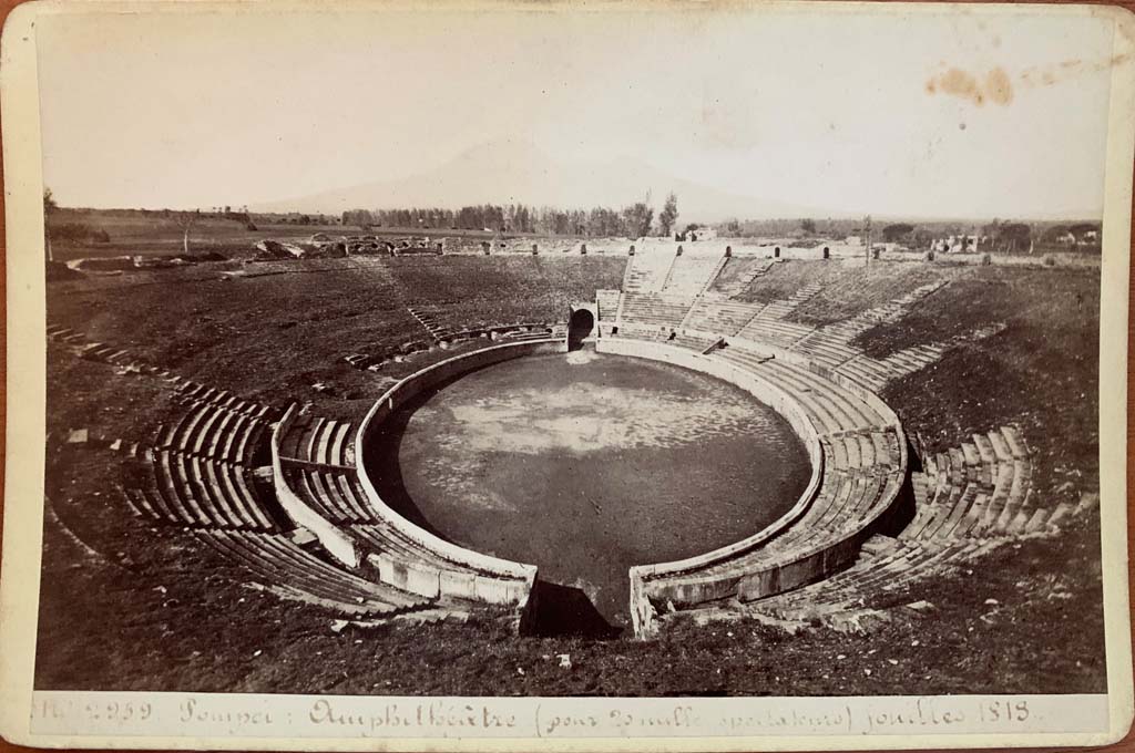 II.6 Pompeii. Michel Amodio cabinet card 2959 amphitheatre. Looking north. Photo courtesy of Rick Bauer.